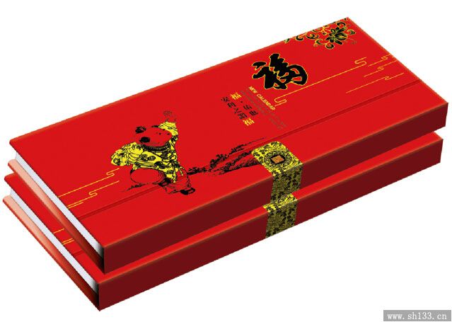 企业桌面多功能周历设计